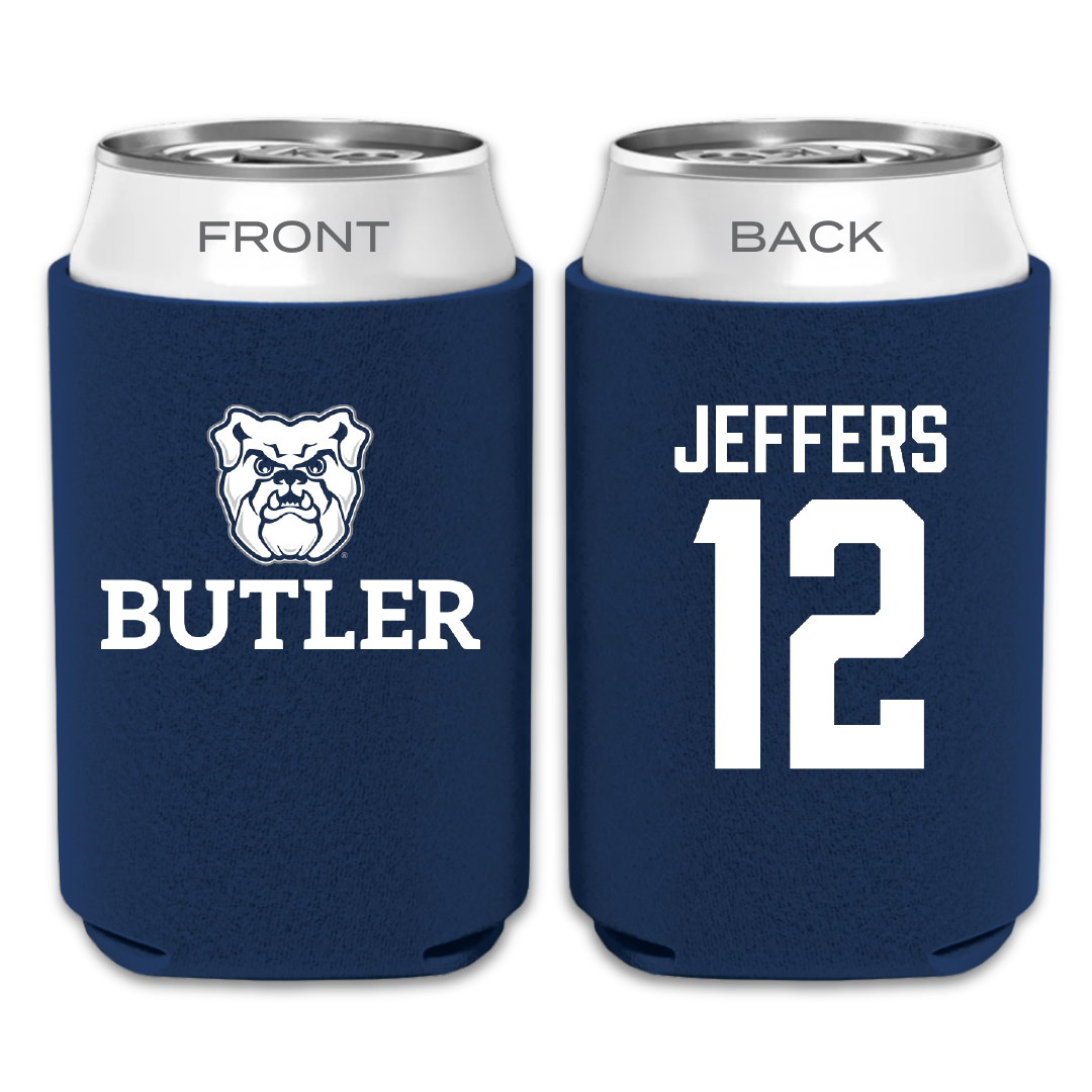 Butler University Basketball Navy Can Cooler - #12 Chloe Jeffers