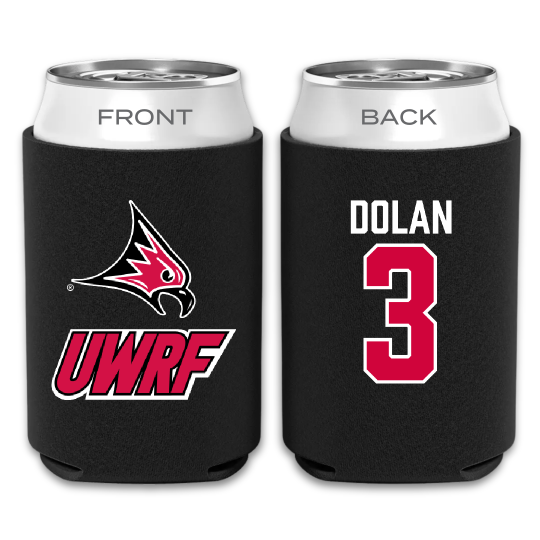 University of Wisconsin-River Falls Softball Black Can Cooler - #3 Kayla Dolan