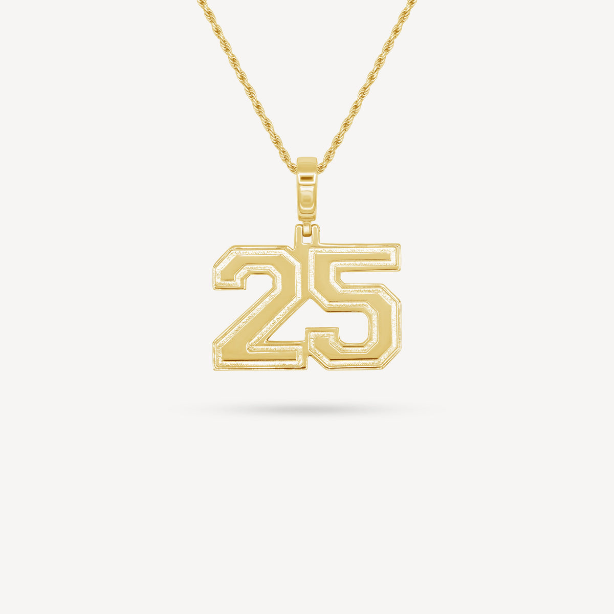 Gold Presidents Pendant and Chain - #25 Rogerick Ray
