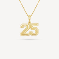Gold Presidents Pendant and Chain - #25 Rogerick Ray
