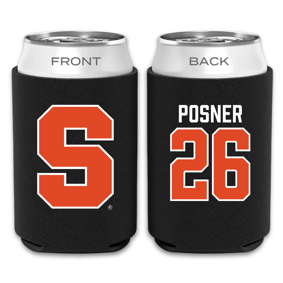 Syracuse University Softball Black Can Cooler - #26 Taylor Posner