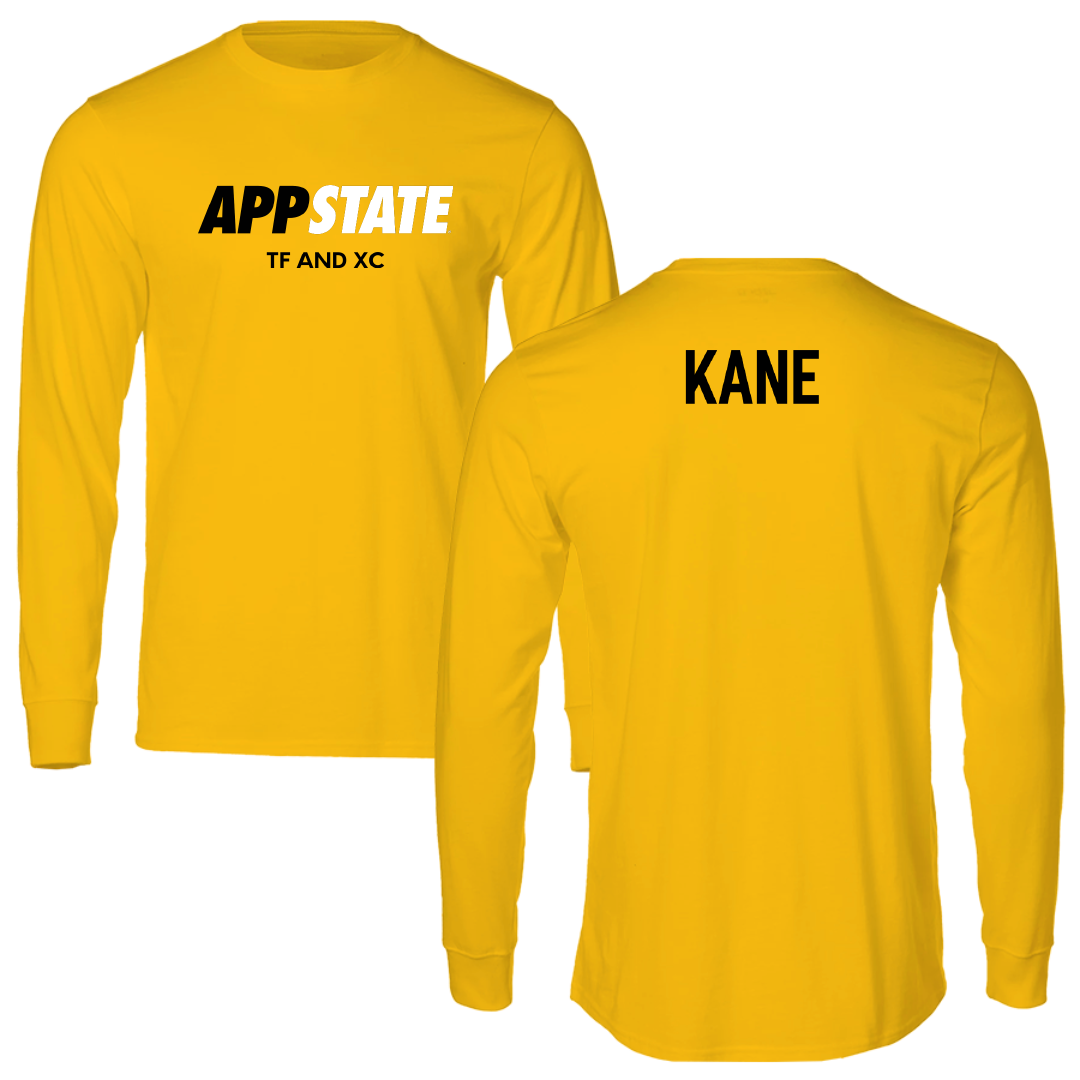 Appalachian State University TF and XC Gold Long Sleeve - Karsyn Kane