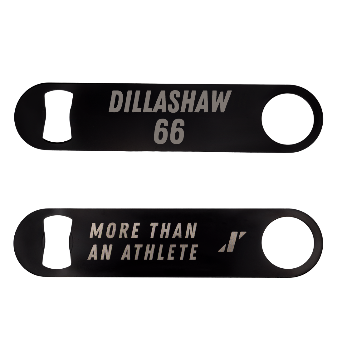 Southeastern Louisiana University Football Black Bottle Opener - #66 Carson Dillashaw