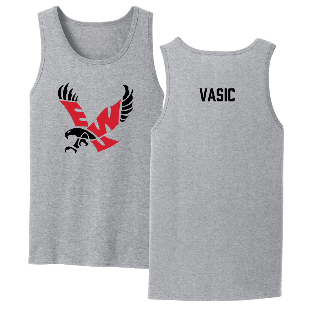 Eastern Washington University Tennis Sport Gray Tank Top - Sara Vasic