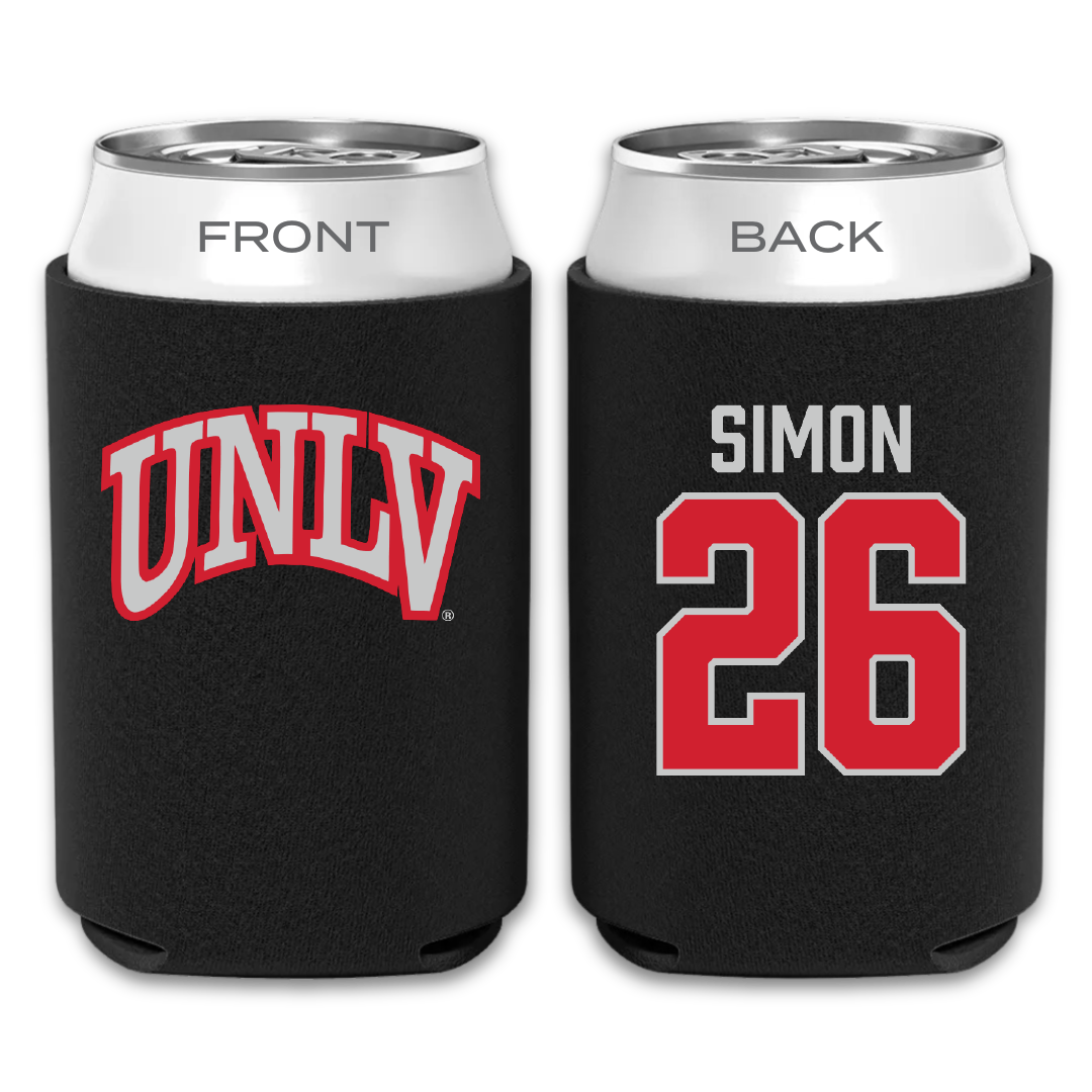 University of Nevada-Las Vegas Baseball Black Can Cooler - #26 Sam Simon