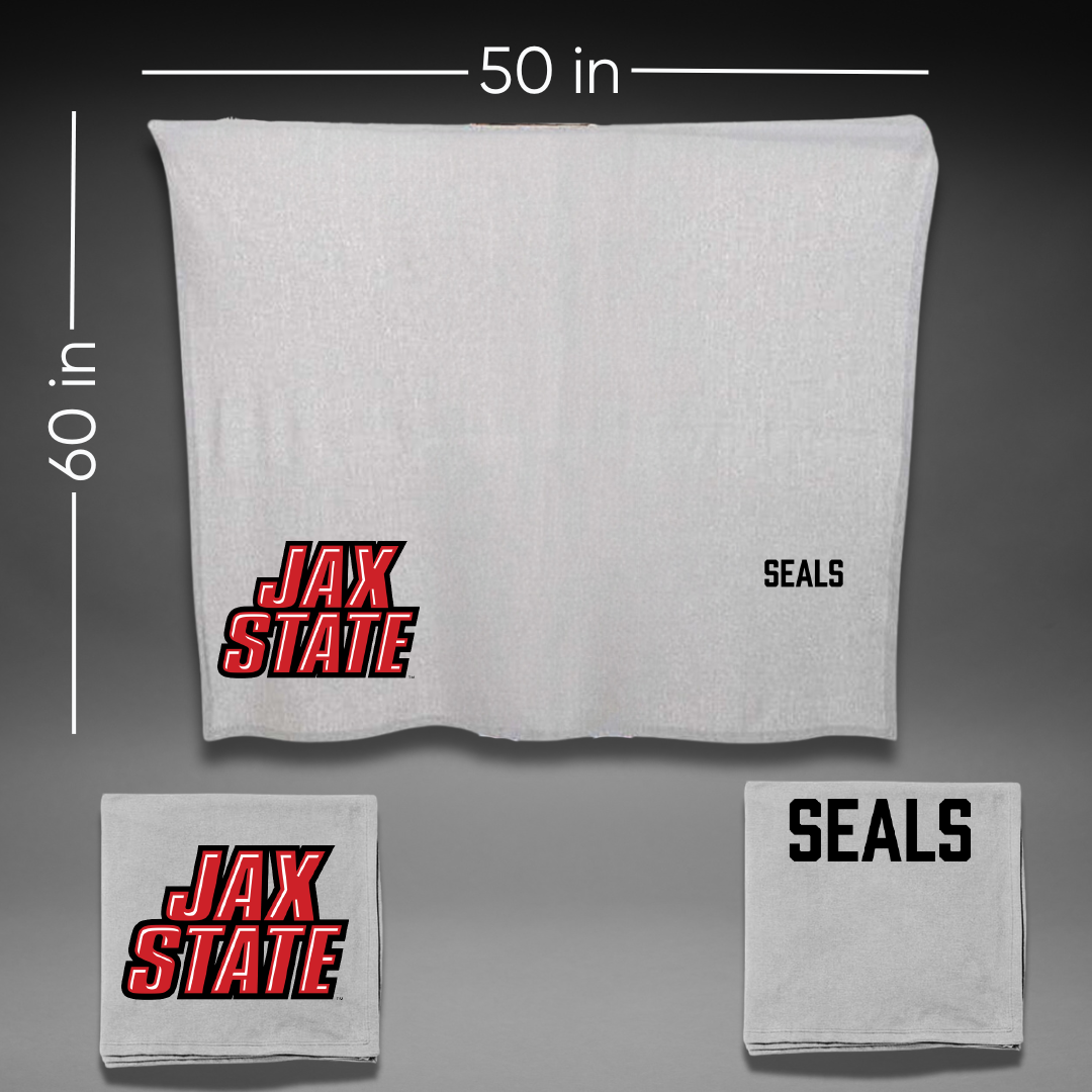 Jacksonville State University TF and XC Gray Blanket - Lydia Seals