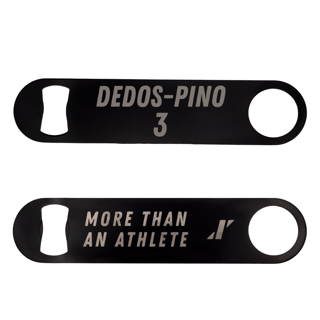 Adams State University Soccer Black Bottle Opener - #3 Yarelis Dedos-Pino