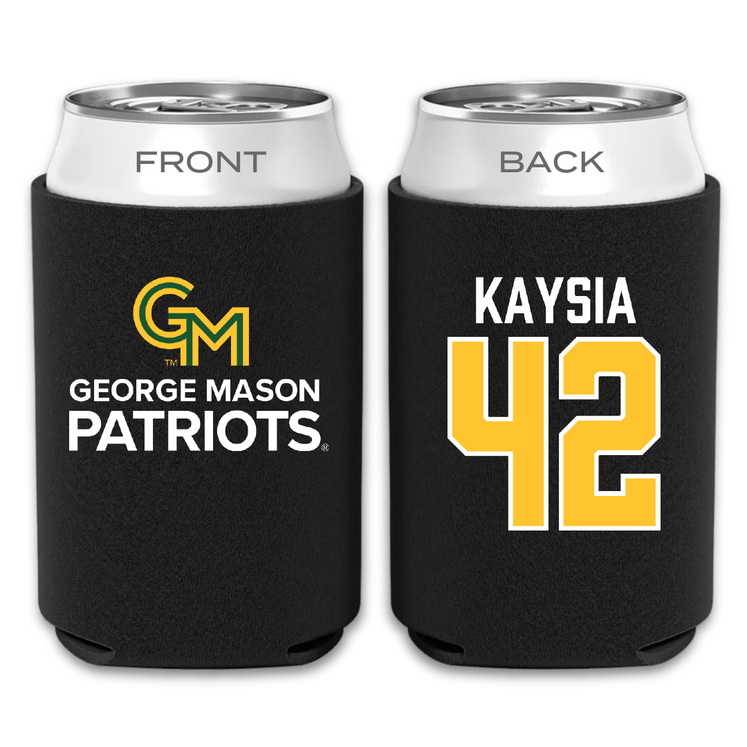 George Mason University Basketball Black Can Cooler - #42 Nalani Kaysia