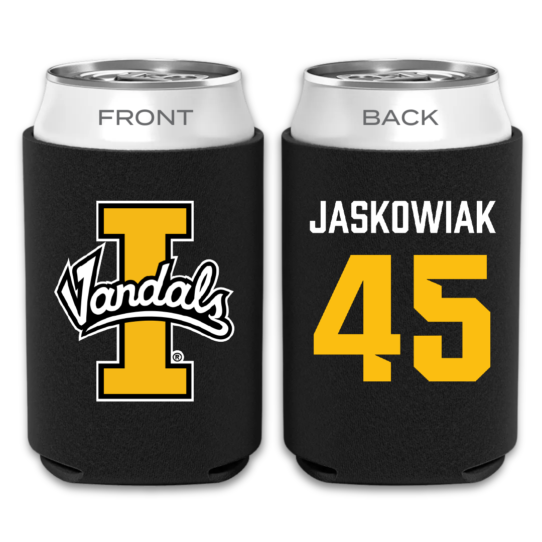University of Idaho Football Black Can Cooler - #45 Mitchel Jaskowiak