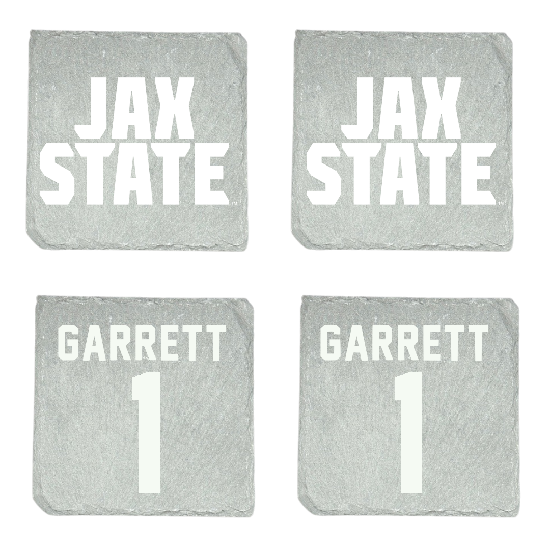 Jacksonville State University Volleyball Stone Coaster (4 Pack)  - #1 Ellie Garrett