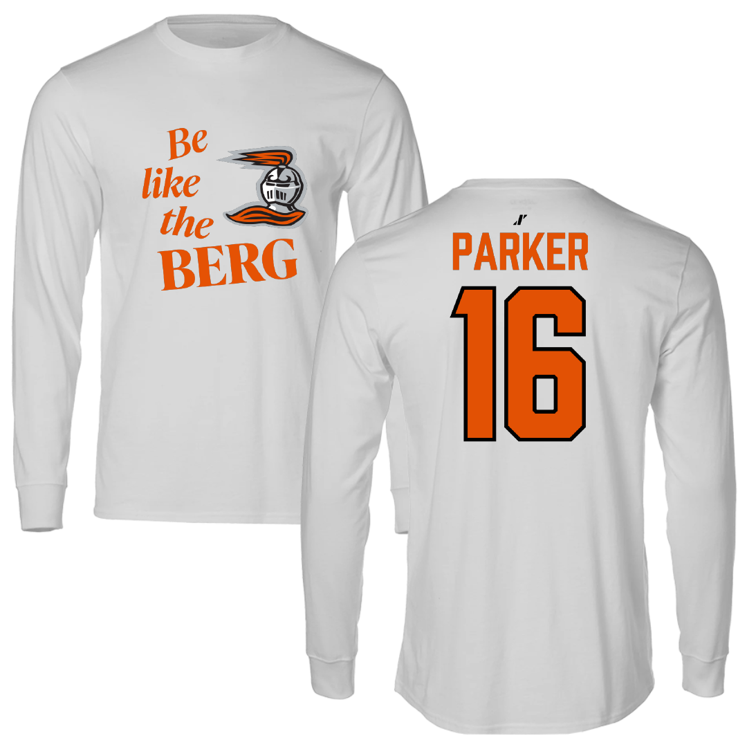 Heidelberg University Lacrosse Light Gray Be Like Us Long Sleeve - #16 Colin Parker