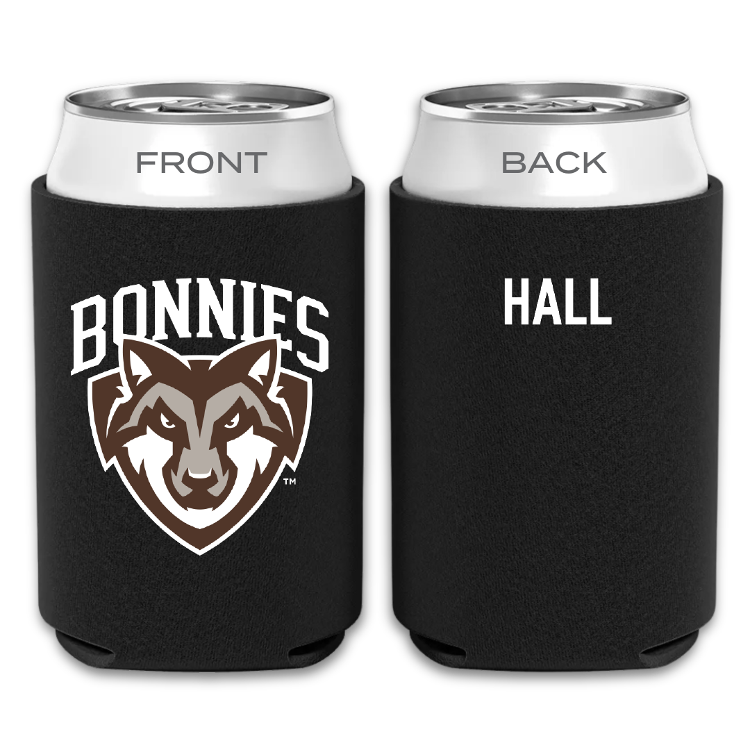 St. Bonaventure University Swimming & Diving Black Can Cooler - Aiden Hall