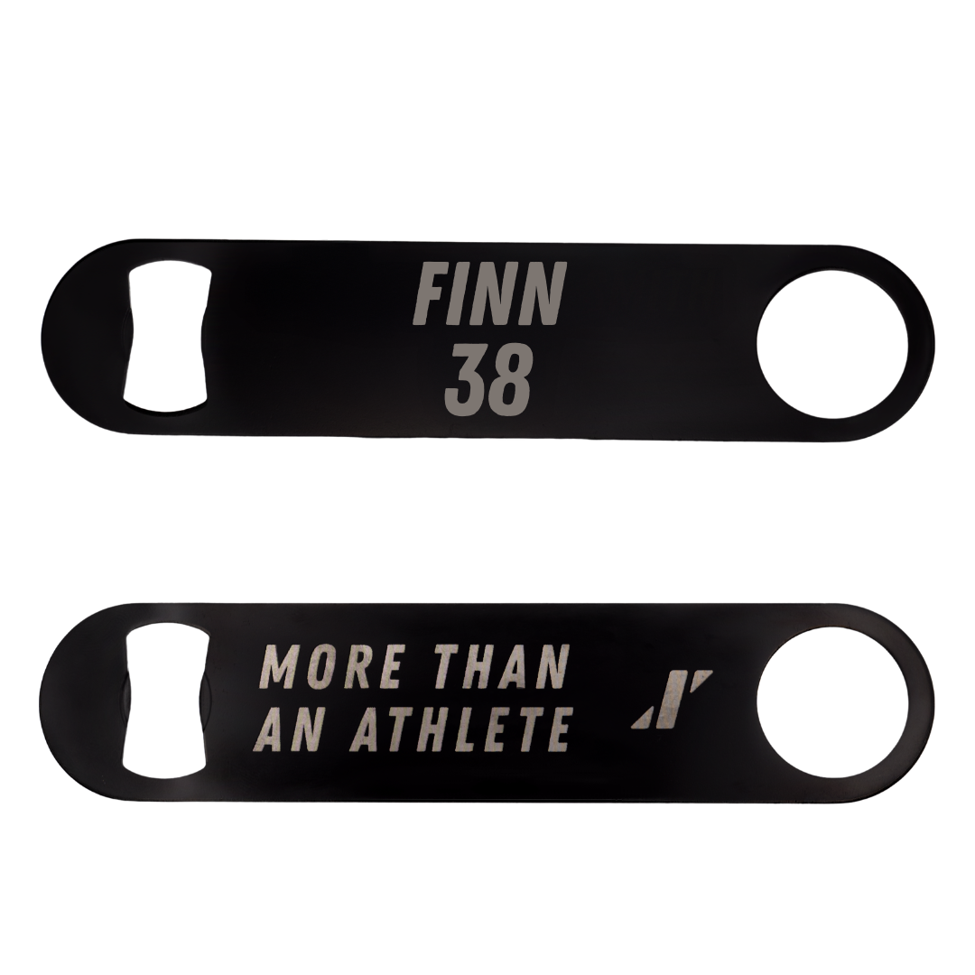 Illinois State University Baseball Black Bottle Opener - #38 Jack Finn