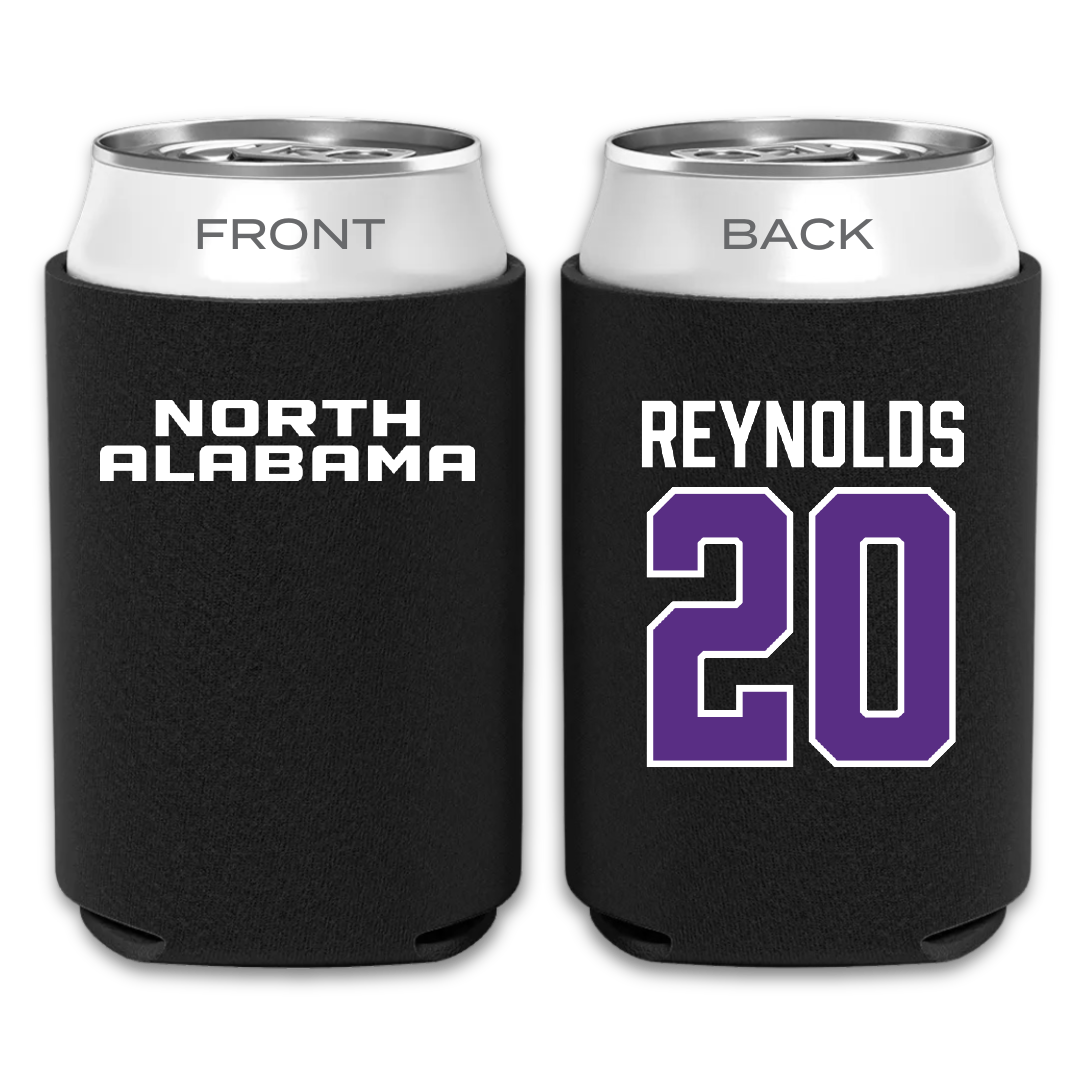 University of North Alabama Soccer Black Can Cooler - #20 Maddie Reynolds