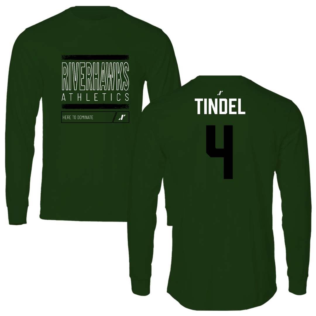 Northeastern State University Softball Forest Green Dominate Long Sleeve - #4 Korynn Tindel