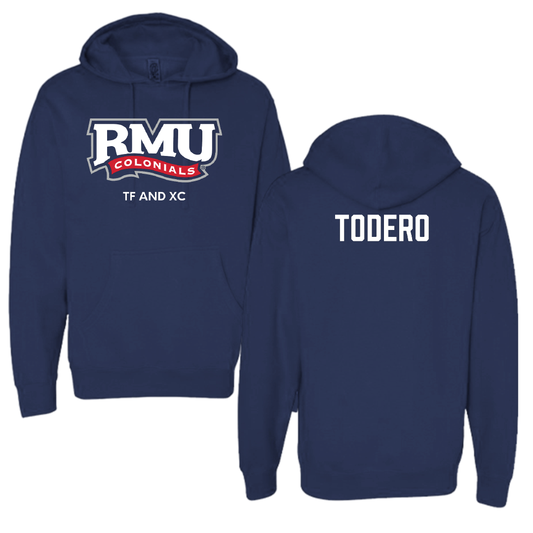 Robert Morris University TF and XC Navy Hoodie - Rayna Todero