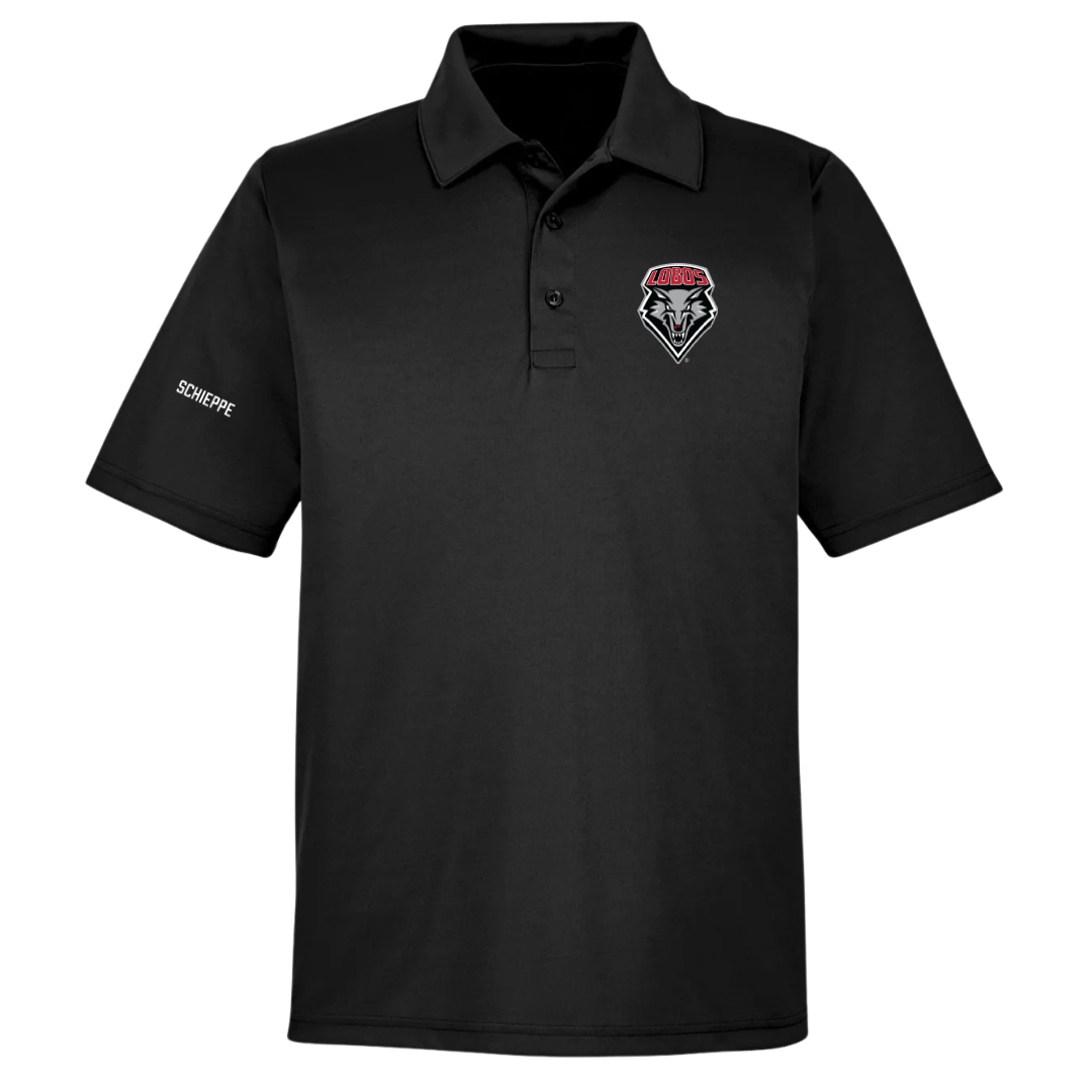 University of New Mexico TF and XC Black Polo - Peyton Schieppe