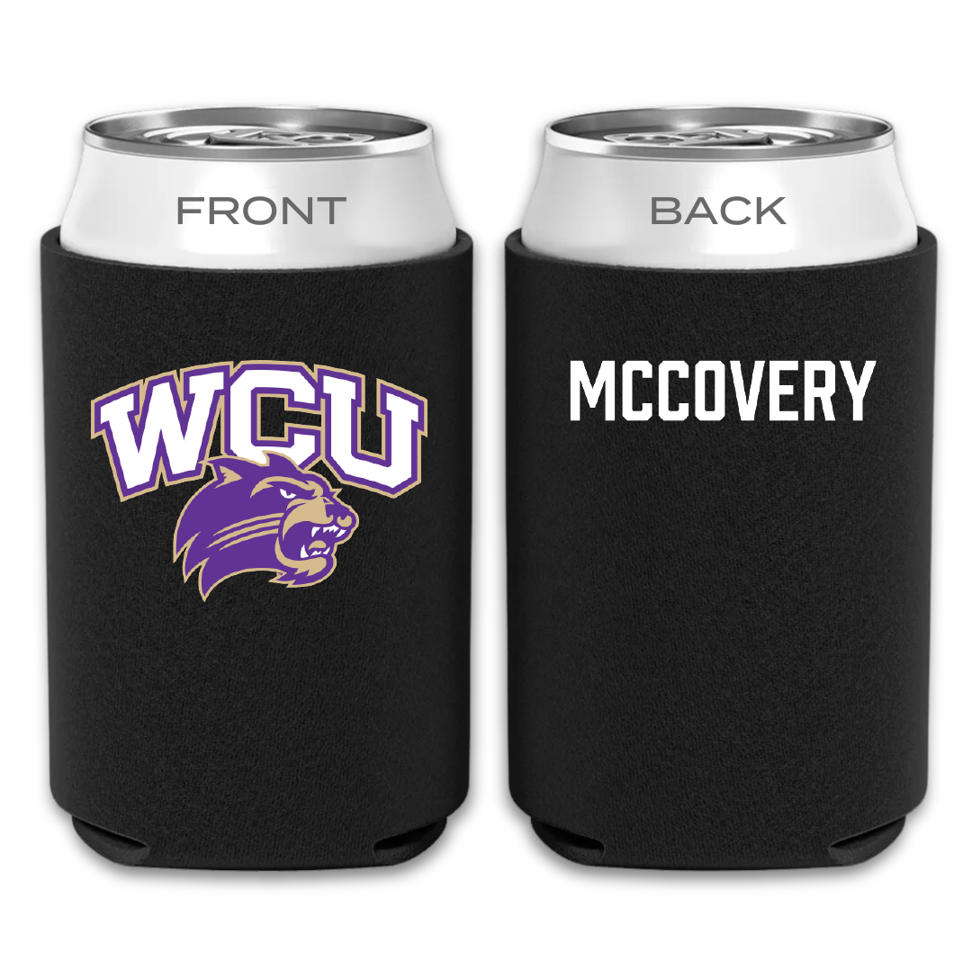 Western Carolina University TF and XC Black Can Cooler - Langston McCovery