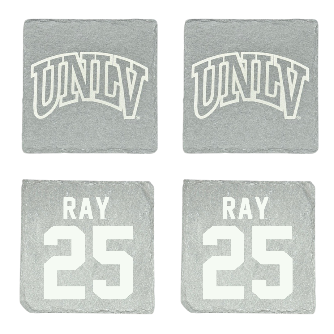University of Nevada-Las Vegas Football Stone Coaster (4 Pack)  - #25 Rogerick Ray