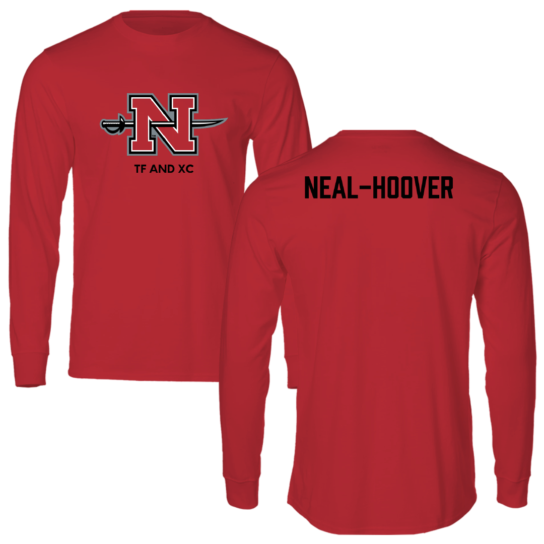 Nicholls State University TF and XC Red Mascot Long Sleeve - Cherie Neal-Hoover