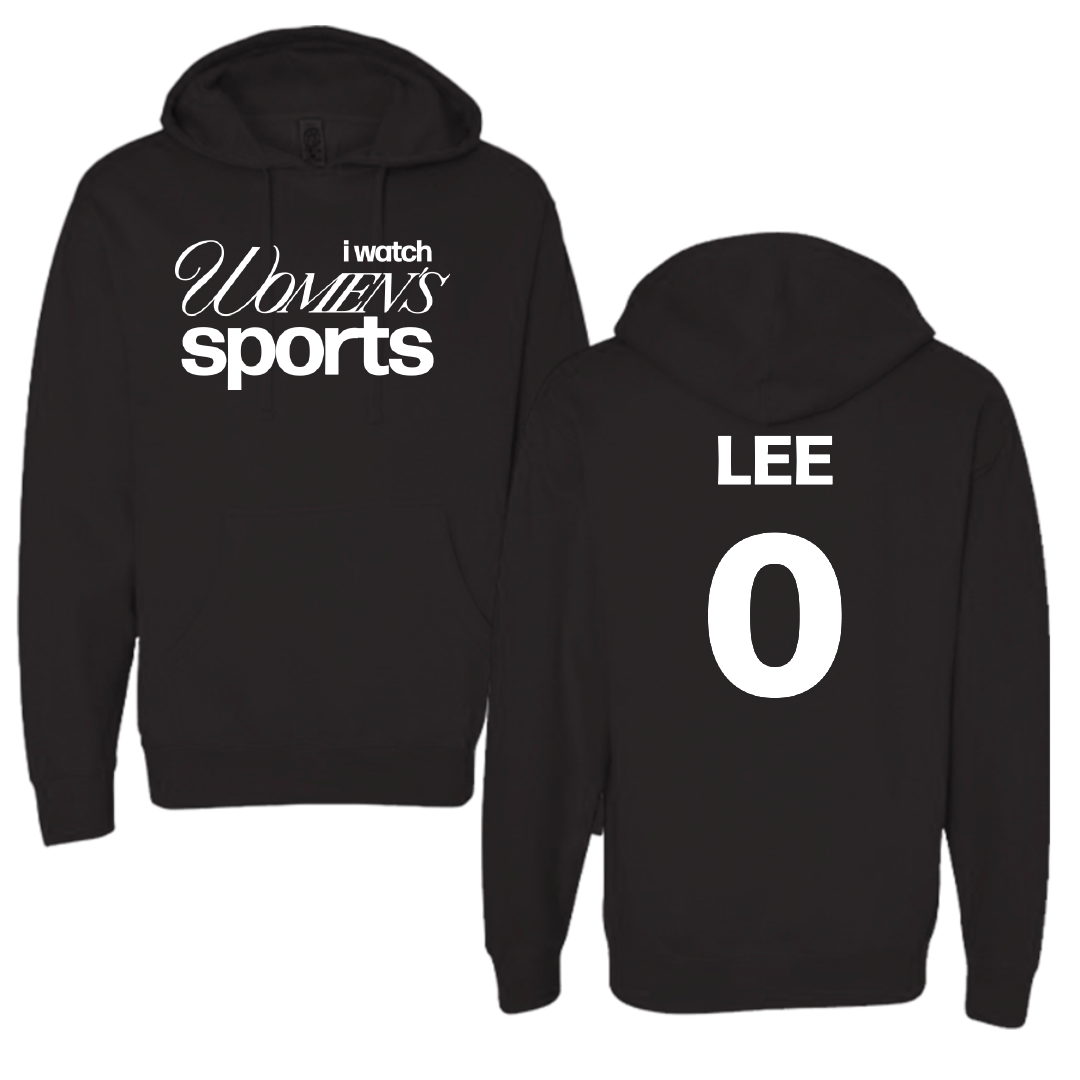 University of Illinois Soccer Black WHM Hoodie - #0 Izzy Lee