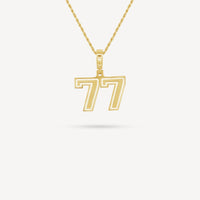 Gold Presidents Pendant and Chain - #77 Austin Clarke