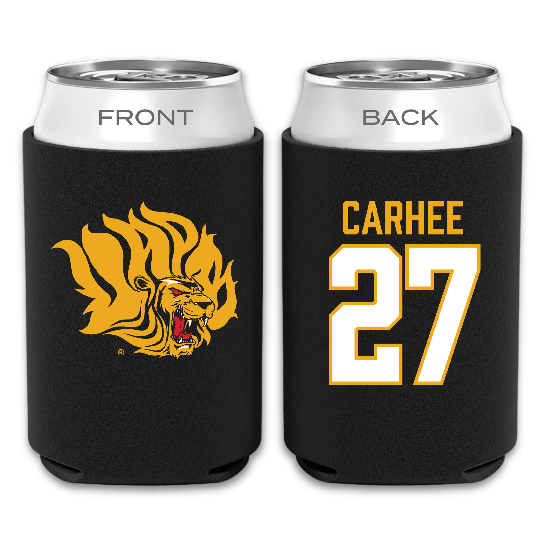 University of Arkansas-Pine Bluff Softball Black Can Cooler - #27 Jada Carhee