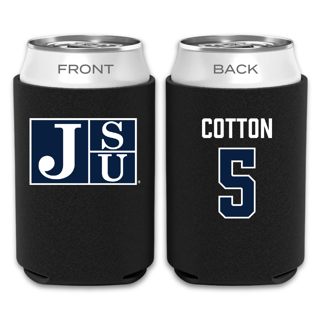 Jackson State University Basketball Black Can Cooler - #5 Jaileyah Cotton