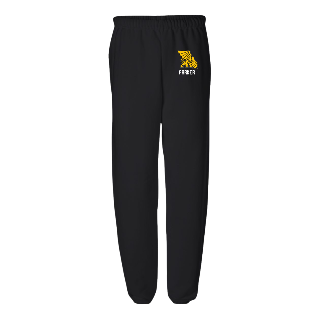Missouri Western State University Football Black Sweatpants - #22 Denver Parker