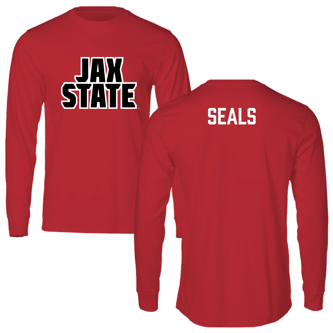 Jacksonville State University TF and XC Red Long Sleeve - Lydia Seals