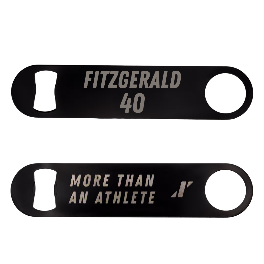 Baseball Black Bottle Opener - #40 Jack Fitzgerald