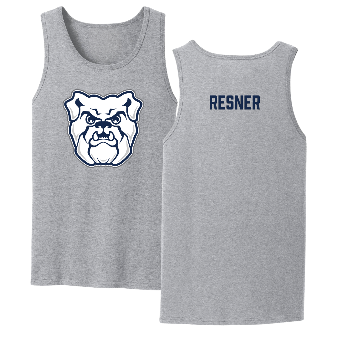 Butler University Swimming & Diving Sport Gray Tank Top - Sophia Resner