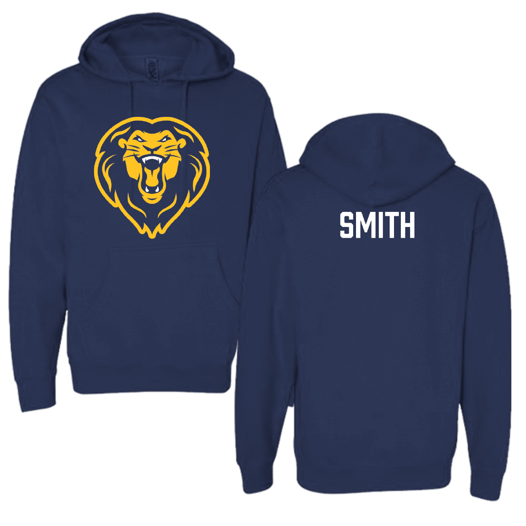 The College of New Jersey TF and XC Navy Hoodie - Tyler Smith