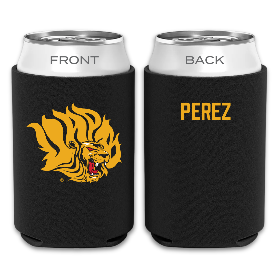 University of Arkansas-Pine Bluff Golf Black Can Cooler - Angel Perez