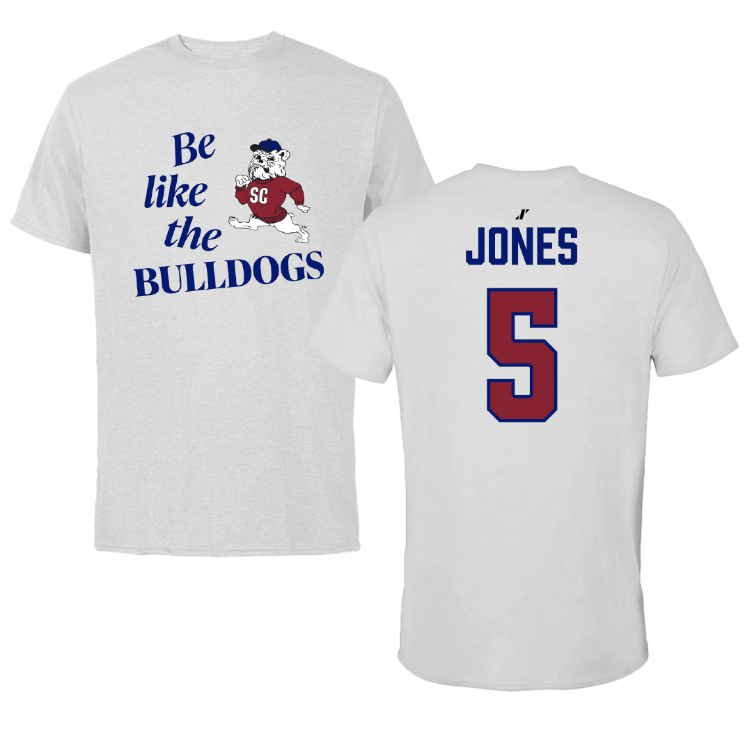South Carolina State University Football Light Gray Be Like Us Tee - #5 Tyler Jones