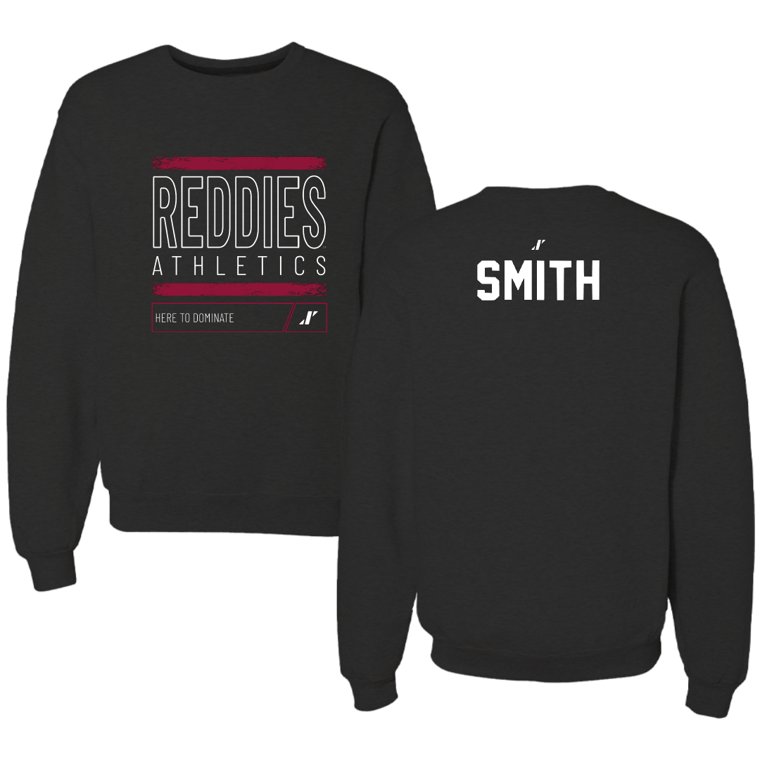 Henderson State University Cheer Black Dominate Crewneck - Ruthie Smith