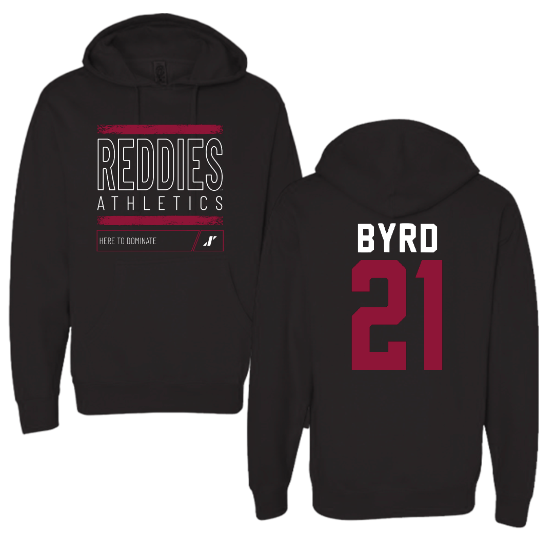 Henderson State University Baseball Black Dominate Hoodie - #21 Payton Byrd