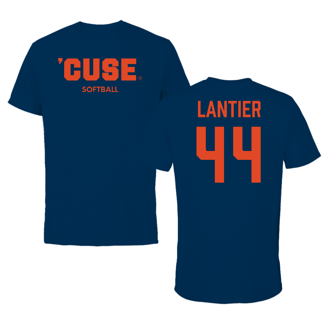 Syracuse University Softball Navy Performance Tee - #44 Gabby Lantier