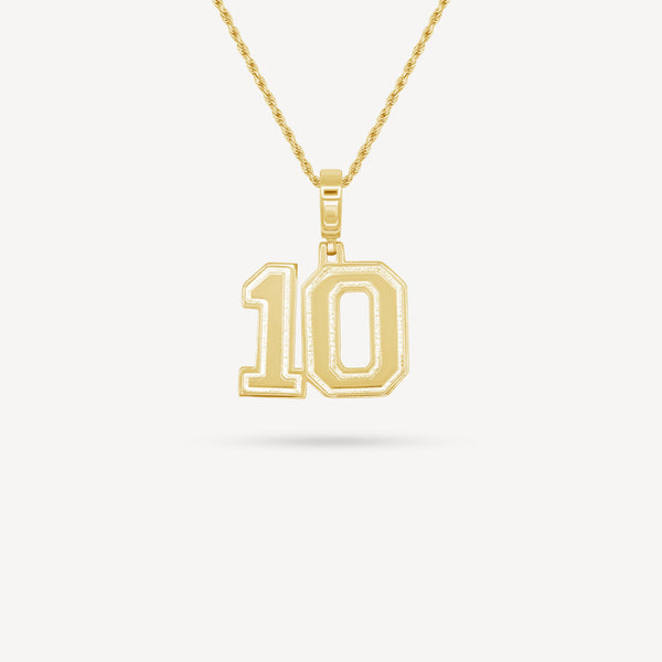Gold Presidents Pendant and Chain - #10 Payton Allen