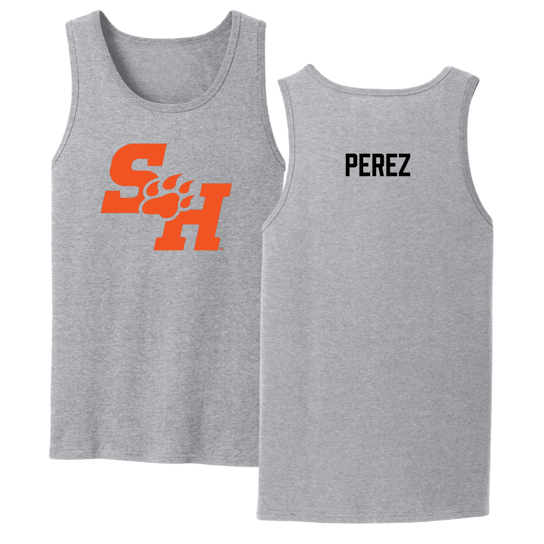 Sam Houston State University TF and XC Sport Gray Tank Top - Anthony Perez