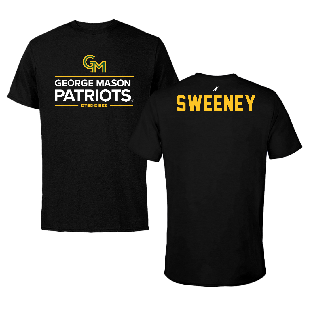 George Mason University Swimming & Diving Black General Performance Tee - Gracie Sweeney
