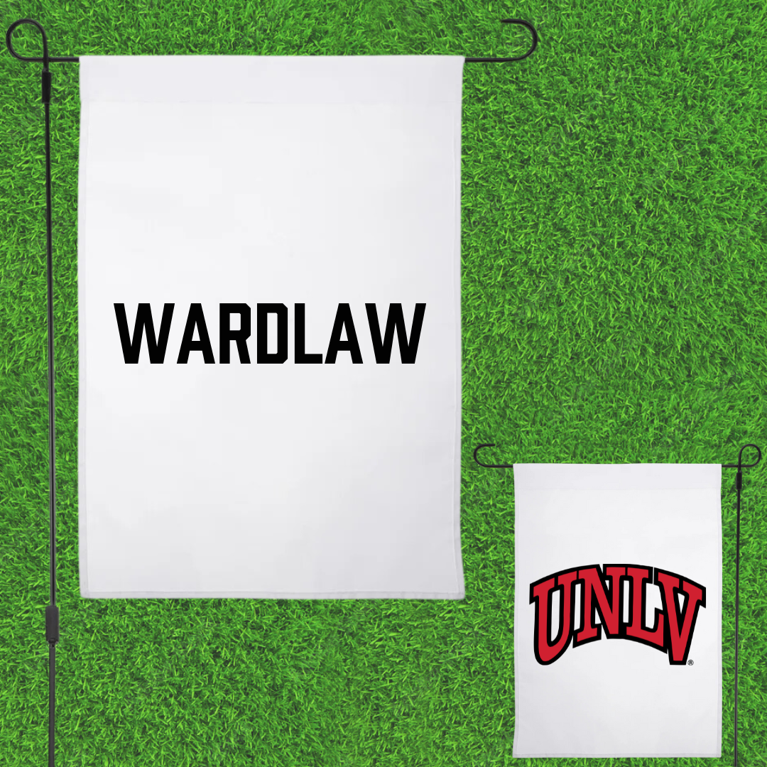 University of Nevada-Las Vegas Softball White Garden Flag - Emma Wardlaw