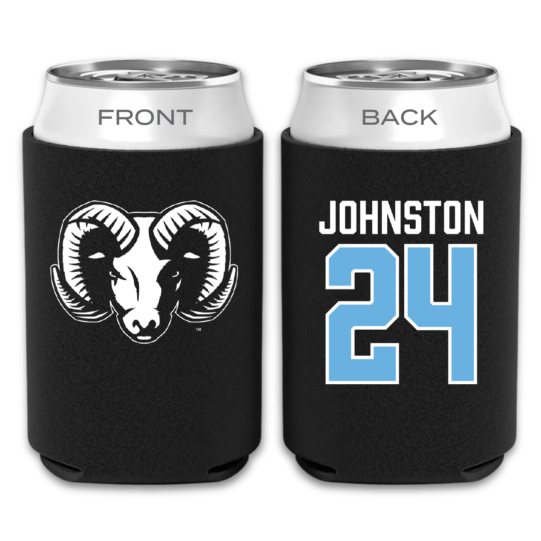 University of Rhode Island Baseball Black Can Cooler - #24 Connor Johnston