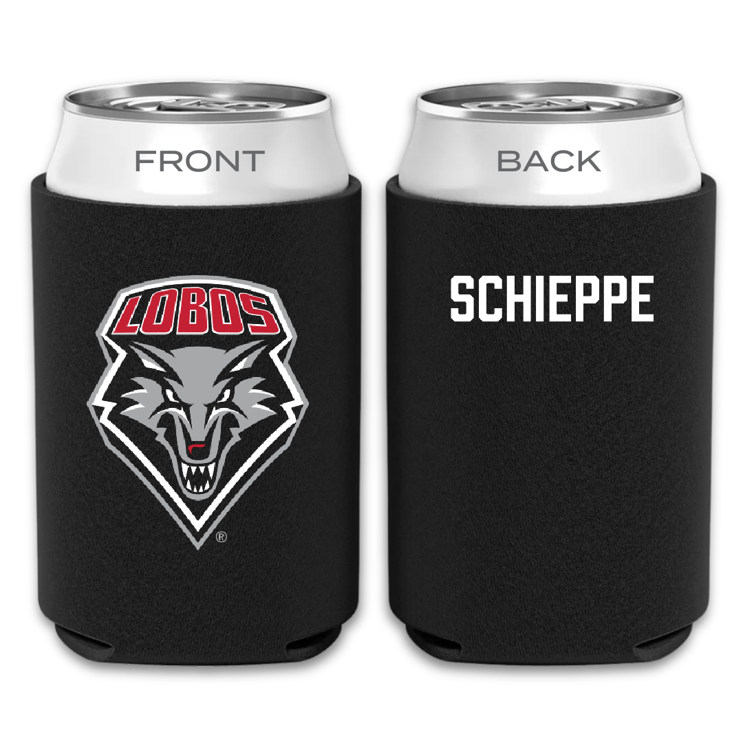 University of New Mexico TF and XC Black Can Cooler - Peyton Schieppe