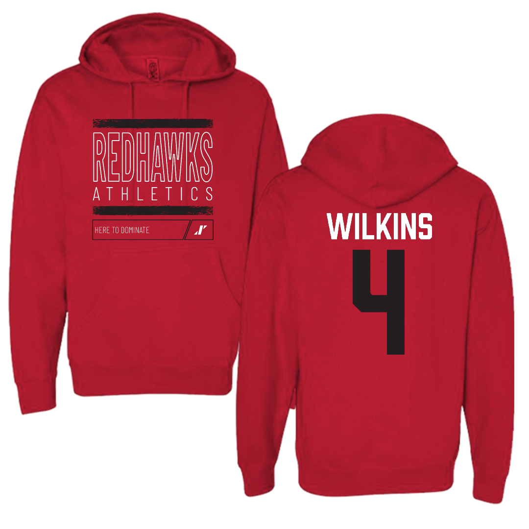 Southeast Missouri State University Softball Red Dominate Hoodie - #4 Kinley Wilkins