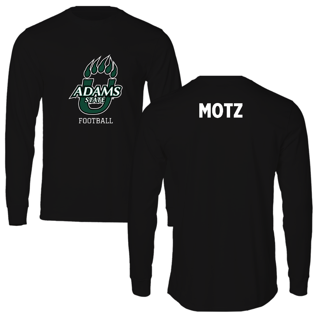 Adams State University Football Black State Performance Long Sleeve - Michael Motz