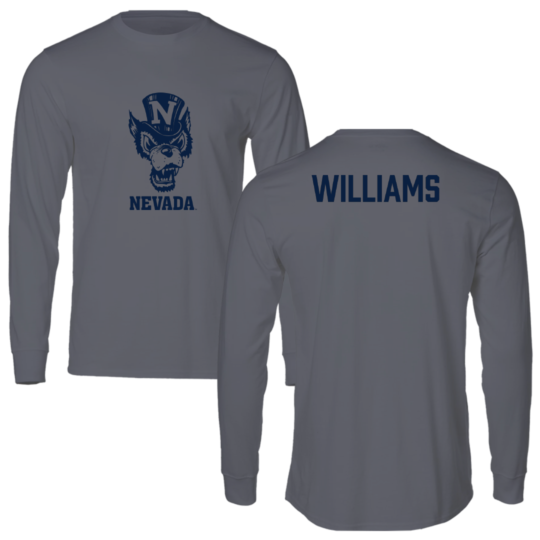 University of Nevada Cheer Dark Gray Long Sleeve - Sophie Williams