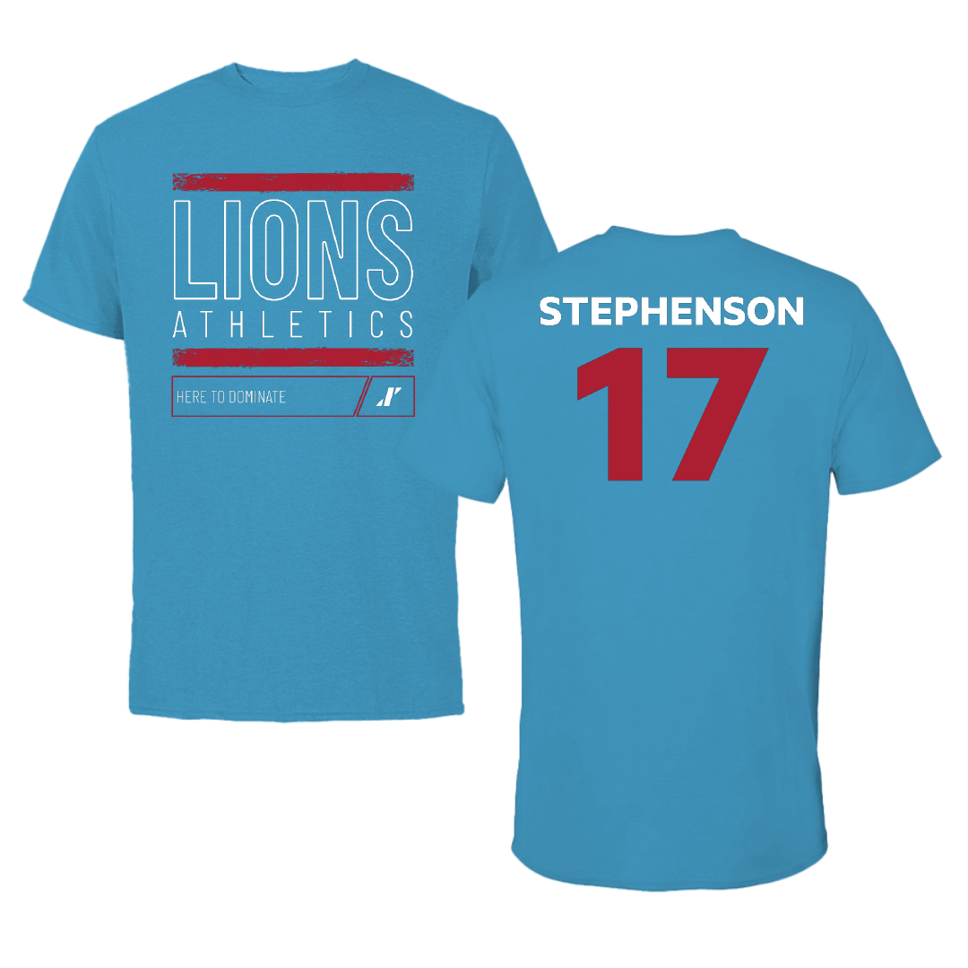 Loyola Marymount University Volleyball Aqua Dominate Tee - #17 Sophie Stephenson