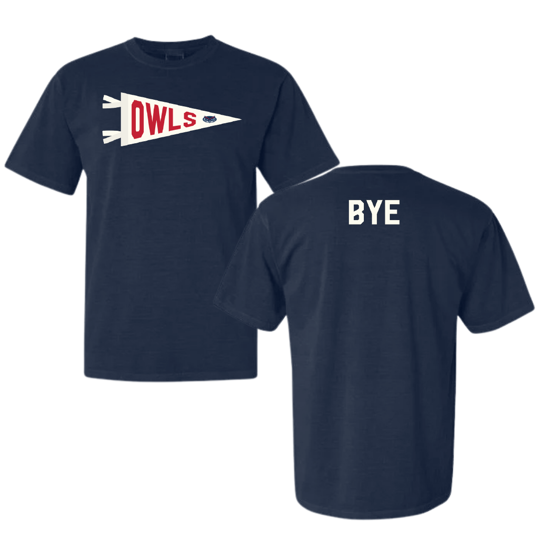 Florida Atlantic University Dance Navy Pennant Comfort Colors Tee - Julia Bye