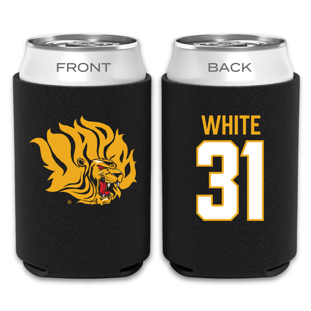 University of Arkansas-Pine Bluff Football Black Can Cooler - #31 Jaylen White